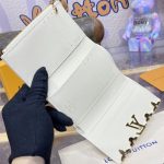 loius vuitton capucines compact wallet white 9