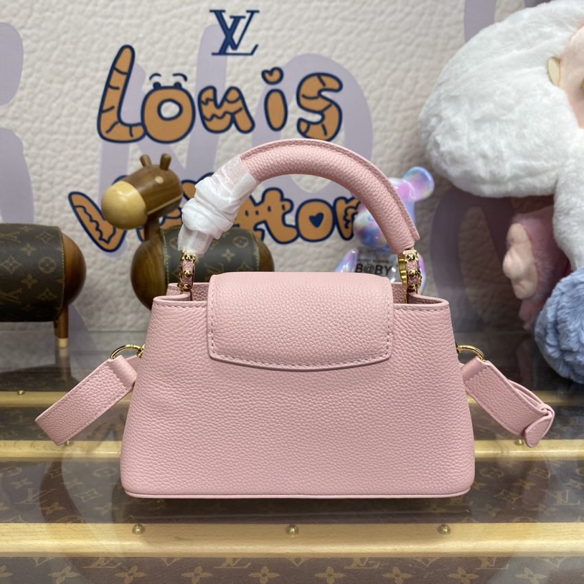 loius vuitton capucines east west pink 4