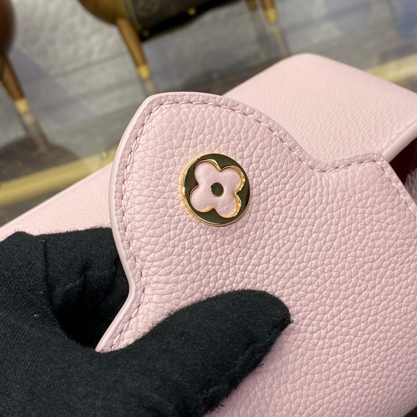 loius vuitton capucines east west pink 6