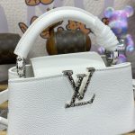 loius vuitton capucines east west white 8