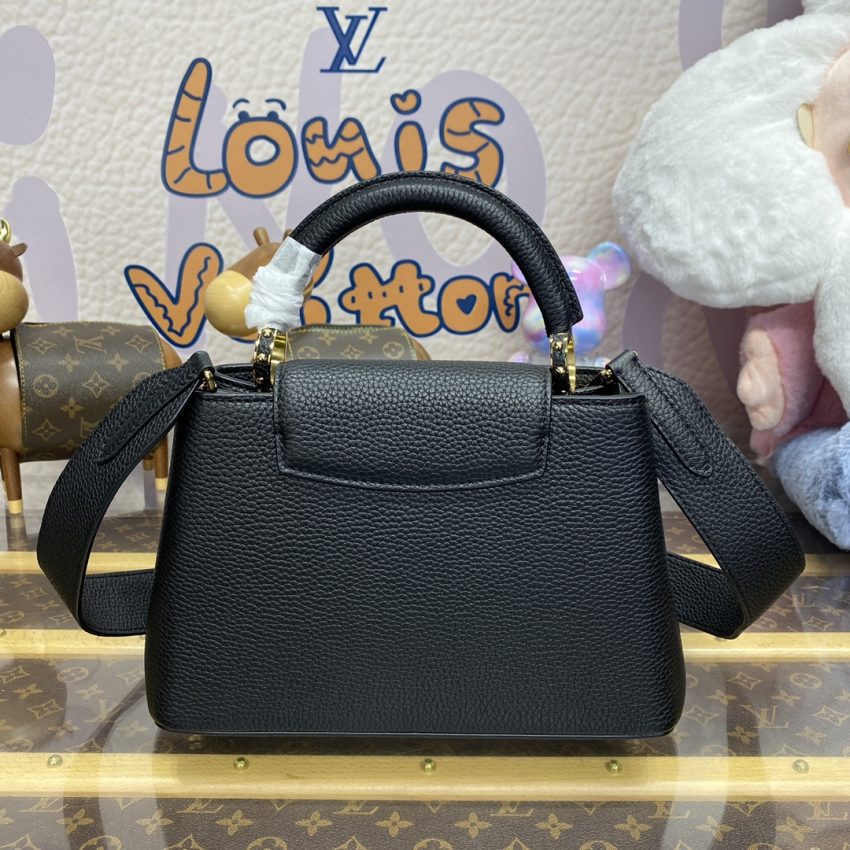 loius vuitton capucines full black 4