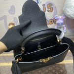 loius vuitton capucines full black 6
