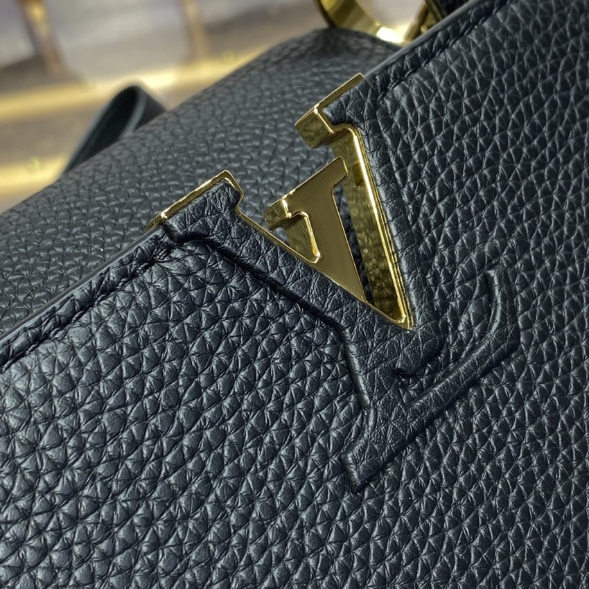 loius vuitton capucines full black 8