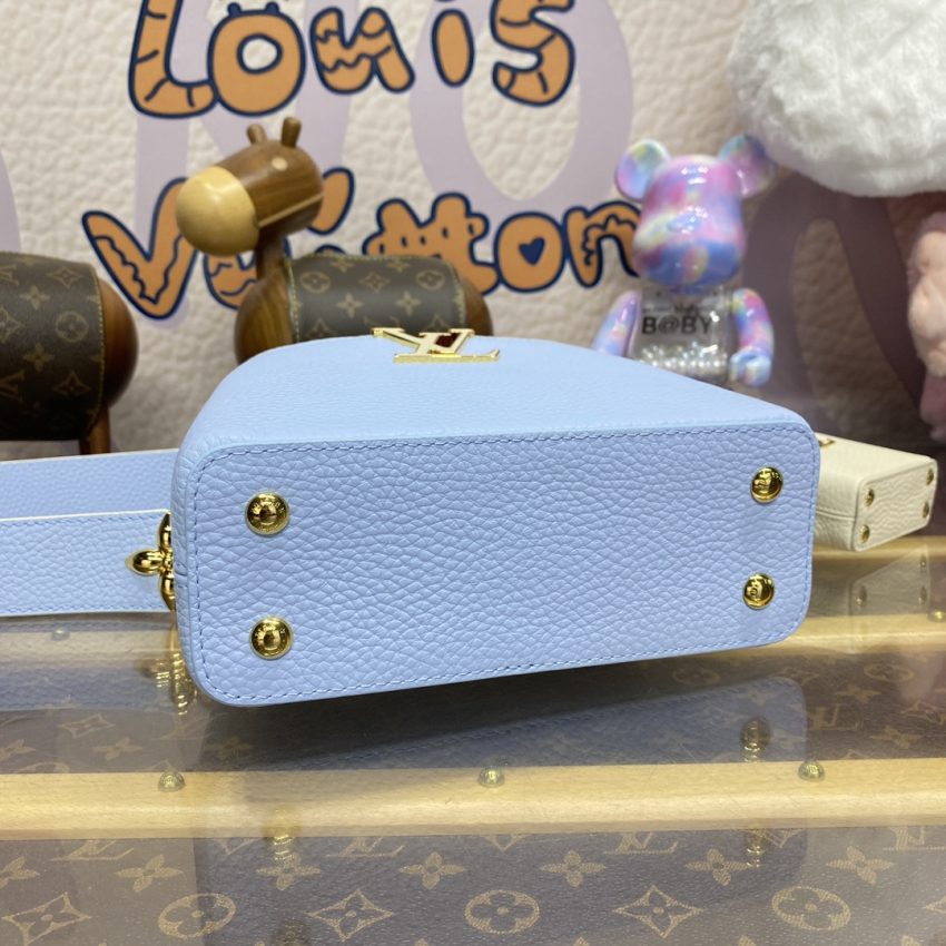 loius vuitton capucines light blue 2