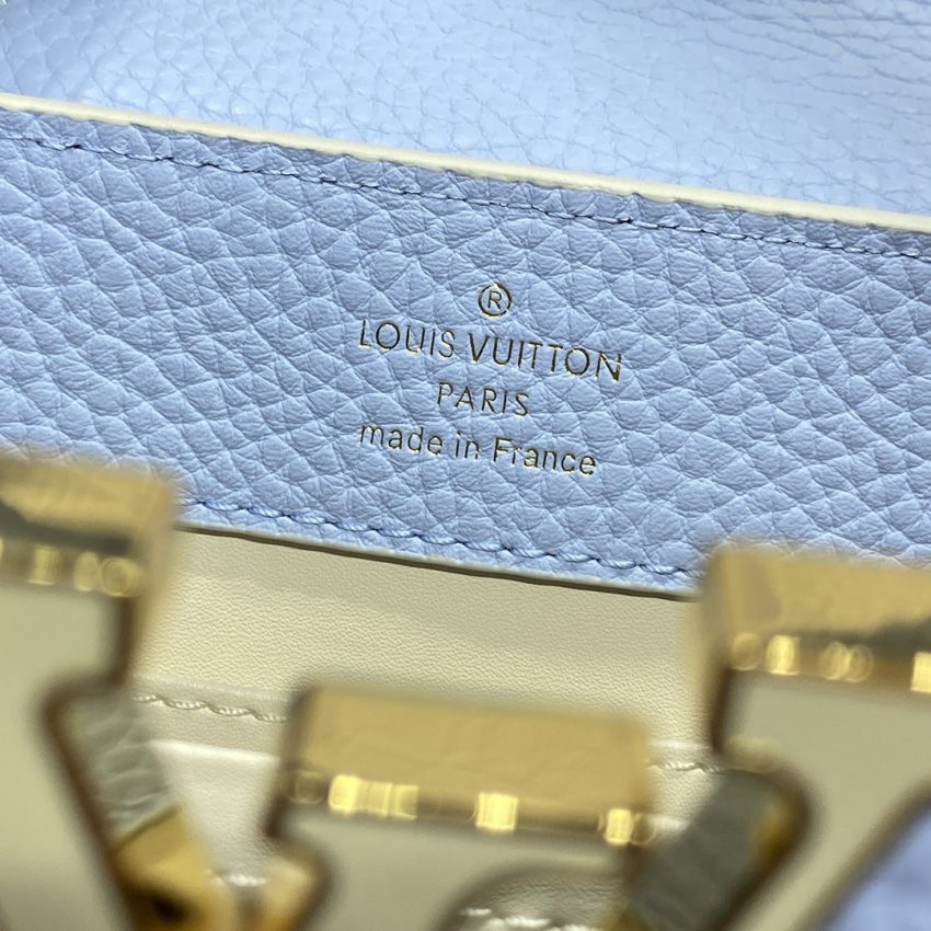 loius vuitton capucines light blue 3