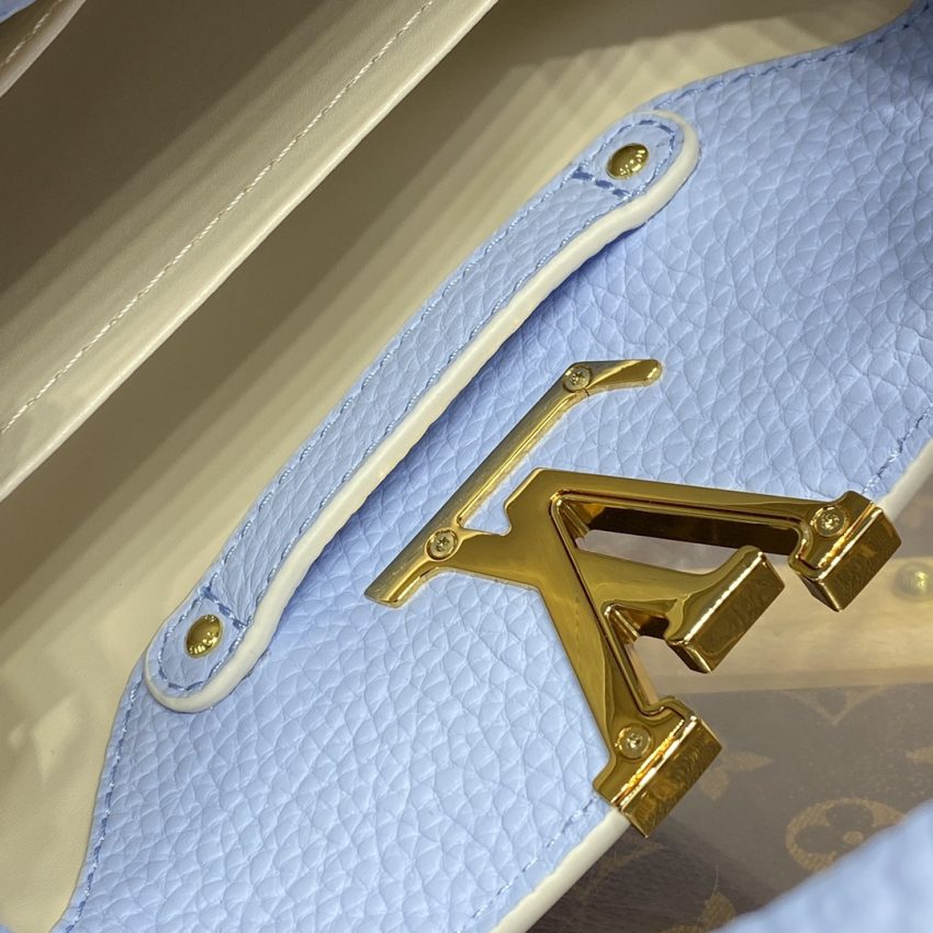 loius vuitton capucines light blue 6