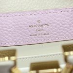 loius vuitton capucines pink beige 10