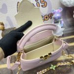 loius vuitton capucines pink beige 7