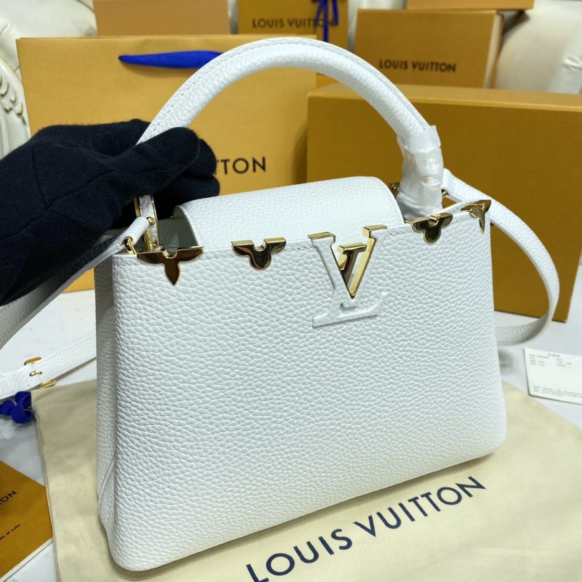 loius vuitton capucines white 10