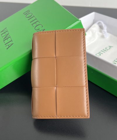 Bottega Veneta Long Card Holder in Tan - Italian Leather Replica