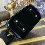louis vuitton alma bb black patent 11