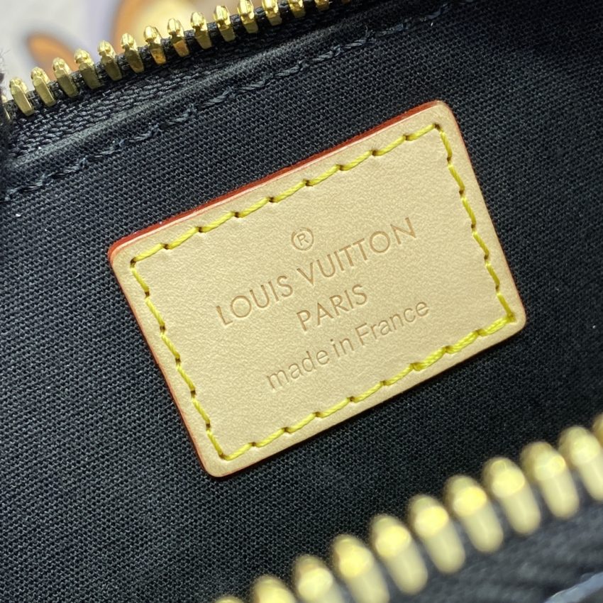 louis vuitton alma bb black patent 9