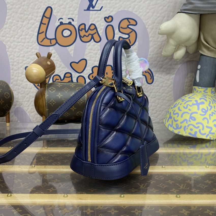 louis vuitton alma bb blue 3