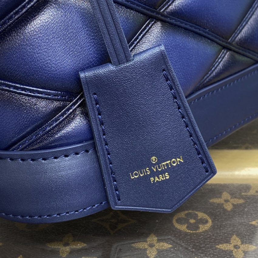 louis vuitton alma bb blue 6