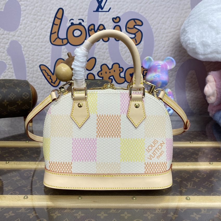 louis vuitton alma bb checkered 3