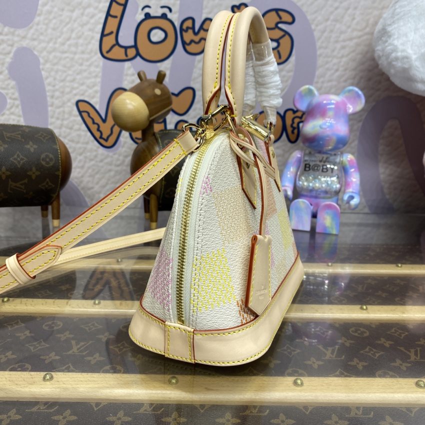 louis vuitton alma bb checkered 6