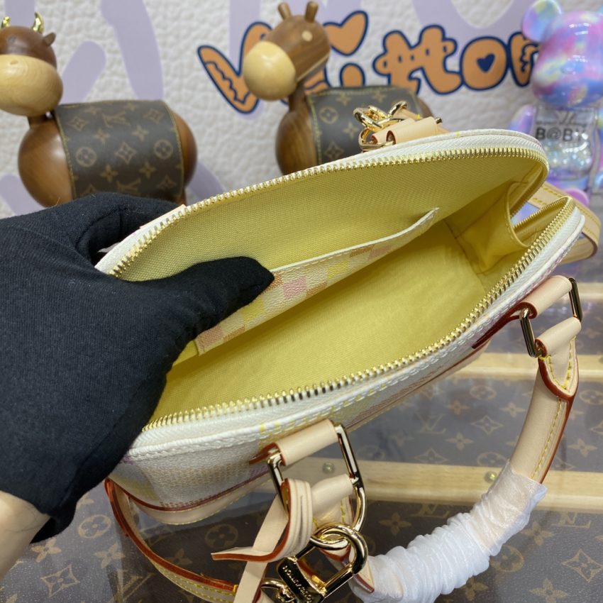 louis vuitton alma bb checkered 8