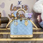 louis vuitton alma bb light blue 2