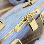 louis vuitton alma bb light blue 4