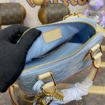louis vuitton alma bb light blue 5