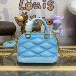 louis vuitton alma nano water blue 2