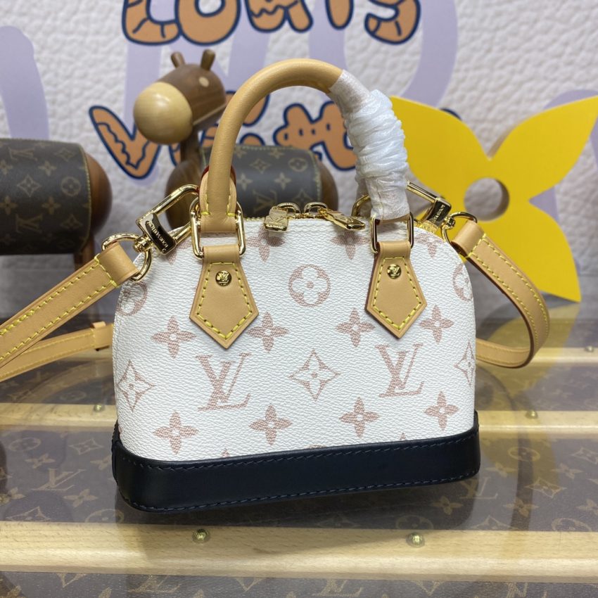 louis vuitton alma nano white 3