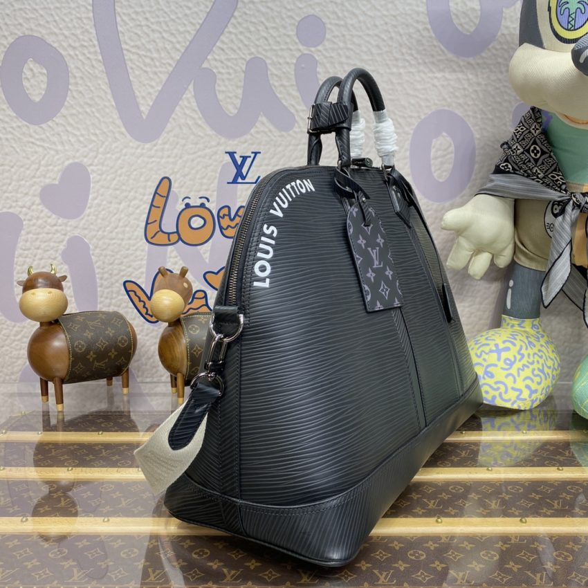 louis vuitton alma travel gm black 4