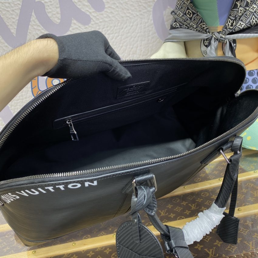 louis vuitton alma travel gm black 7