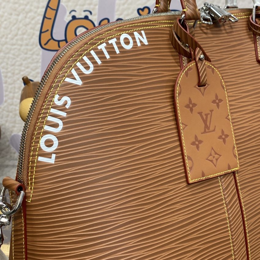 louis vuitton alma travel gm brown 5