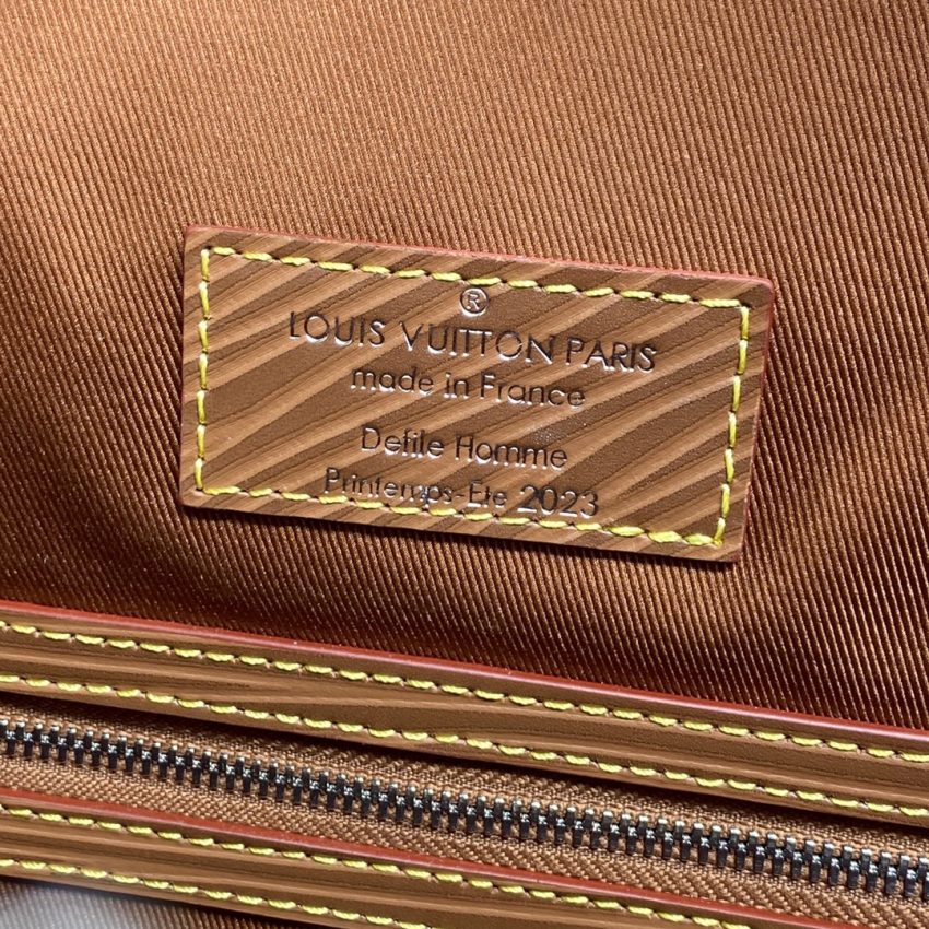 louis vuitton alma travel gm brown 9