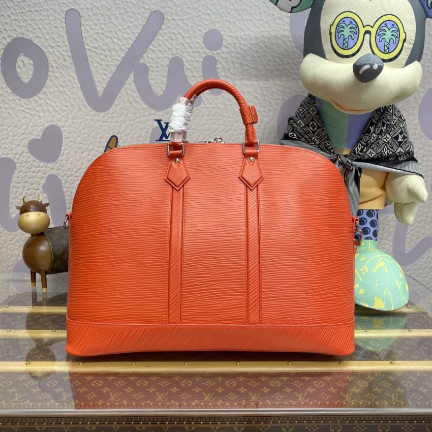 louis vuitton alma travel gm orange 3