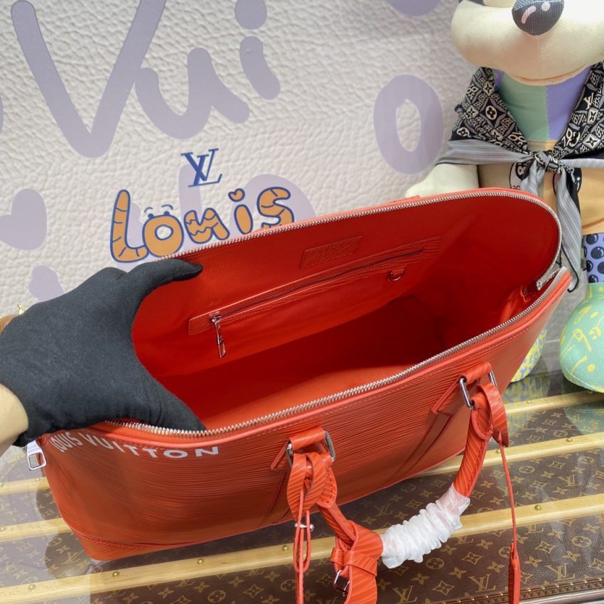 louis vuitton alma travel gm orange 8