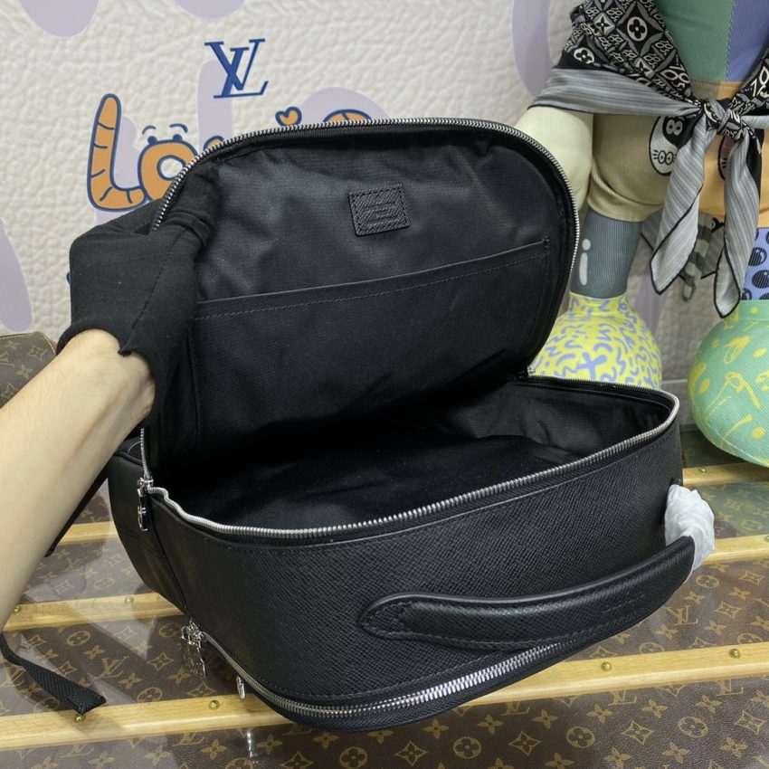 louis vuitton avenue backpack black 6