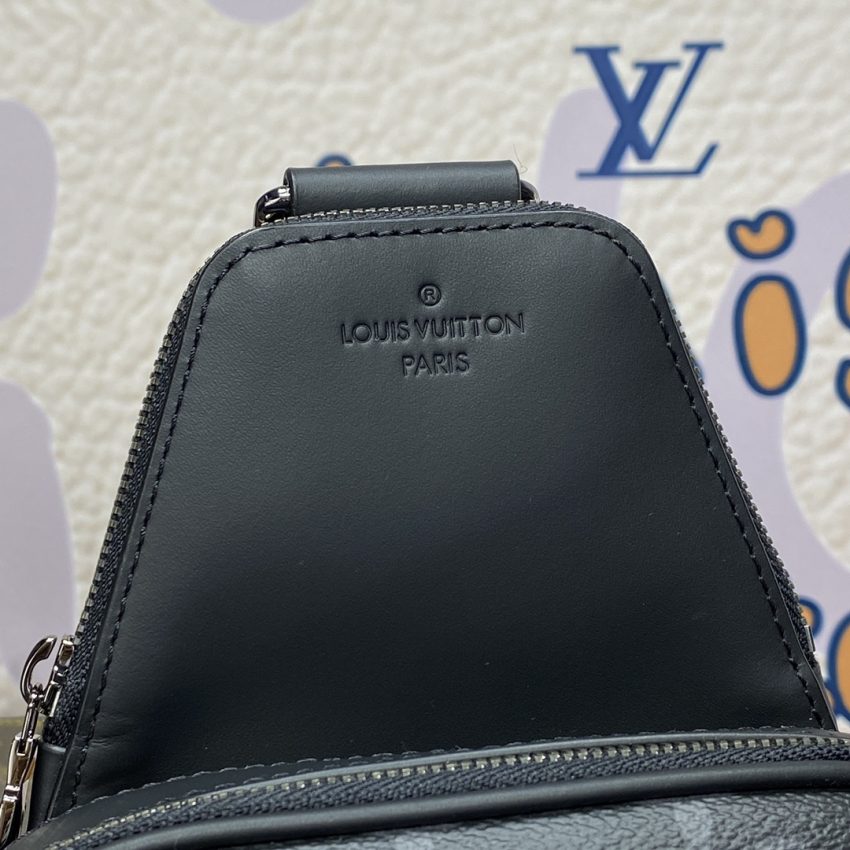 louis vuitton avenue slingbag black 3