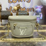 louis vuitton bumbag mini beige 2
