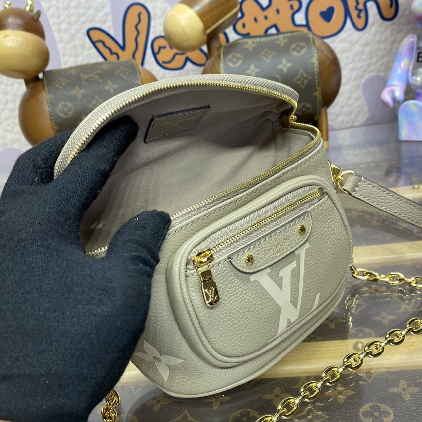 louis vuitton bumbag mini beige 6