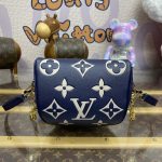 louis vuitton bumbag mini blue 2
