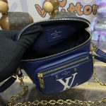 louis vuitton bumbag mini blue 3