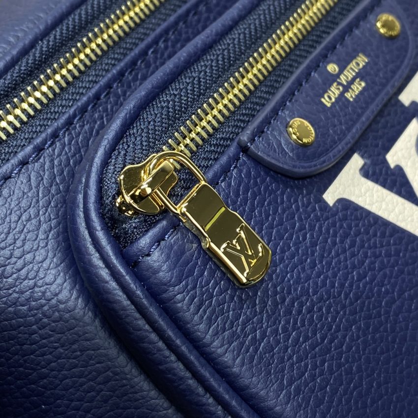 louis vuitton bumbag mini blue 6