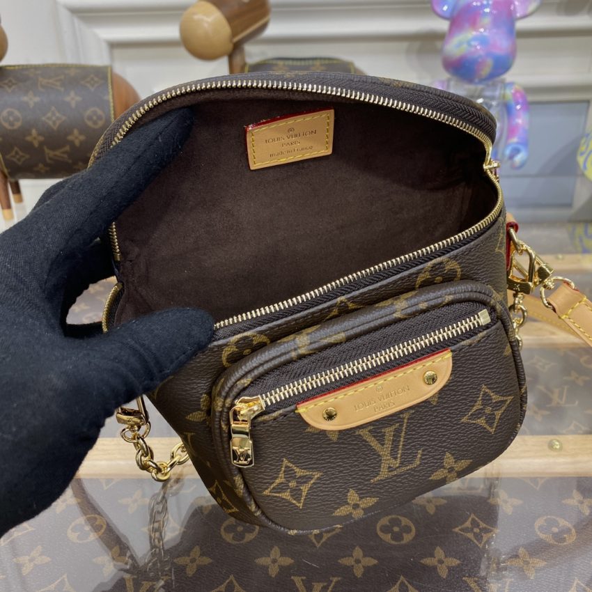 louis vuitton bumbag mini brown 6