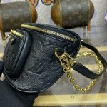 louis vuitton bumbag mini full black 2