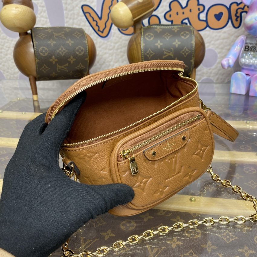 louis vuitton bumbag mini full brown 9