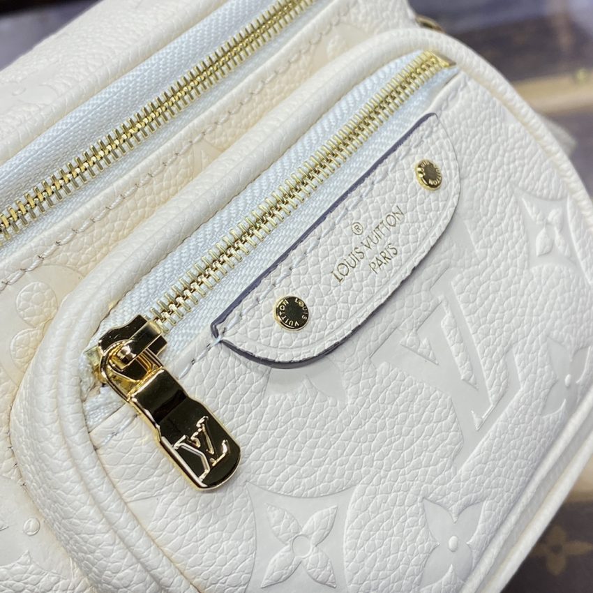 louis vuitton bumbag mini white 3