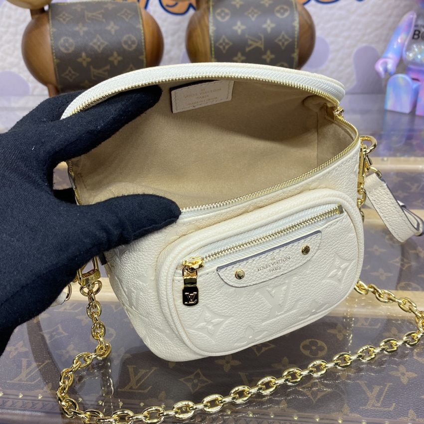 louis vuitton bumbag mini white 9