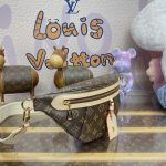louis vuitton bumbag waist brown 2