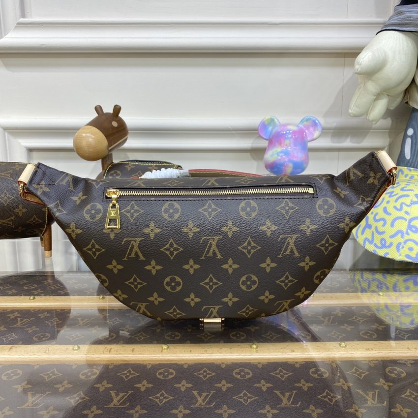 louis vuitton bumbag waist brown canvas 6