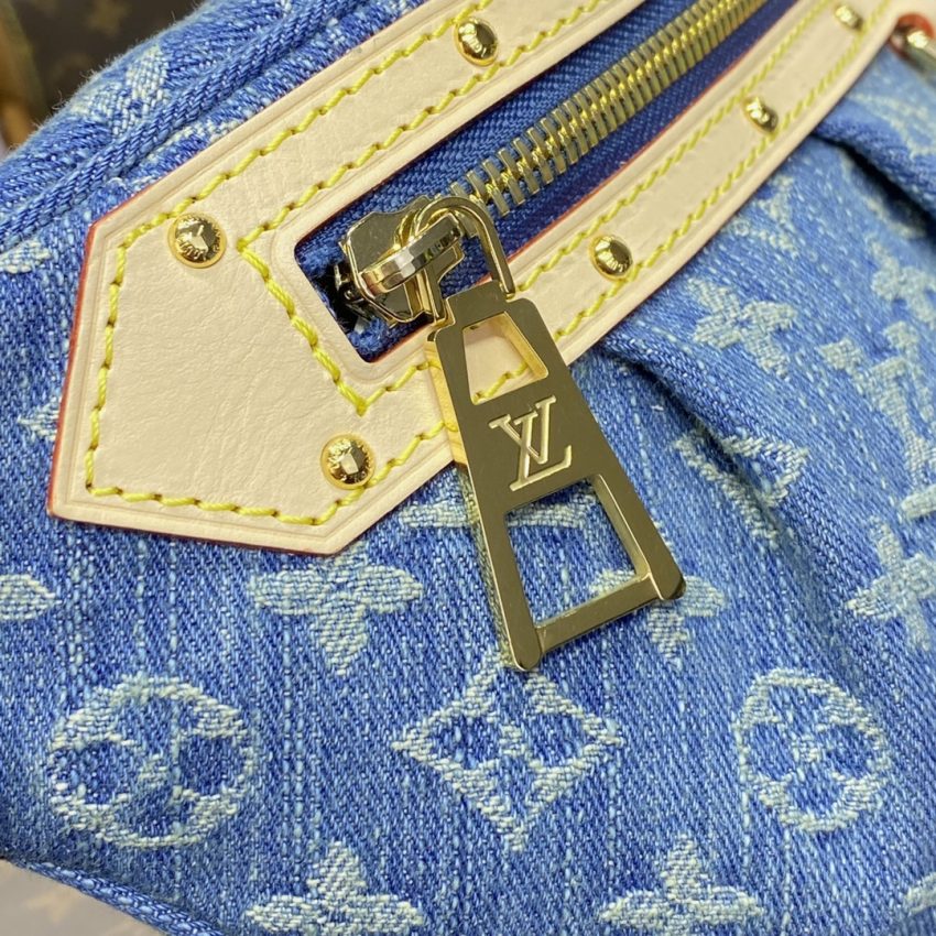 louis vuitton bumbag waist denim 7