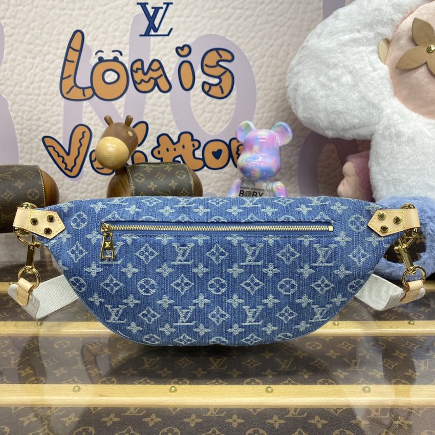 louis vuitton bumbag waist denim 8
