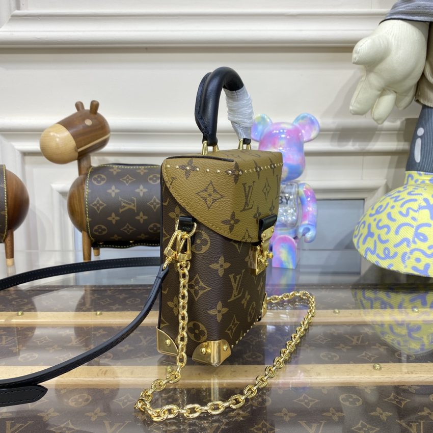 louis vuitton camera box brown 9