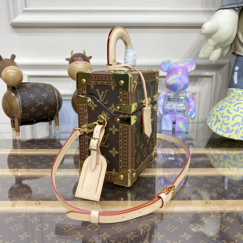 louis vuitton camera box brown classic 3